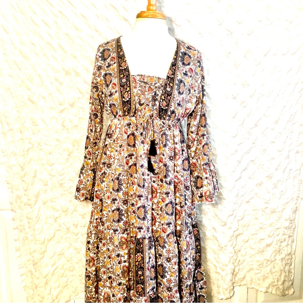 Boemo Peasant Maxi Dress